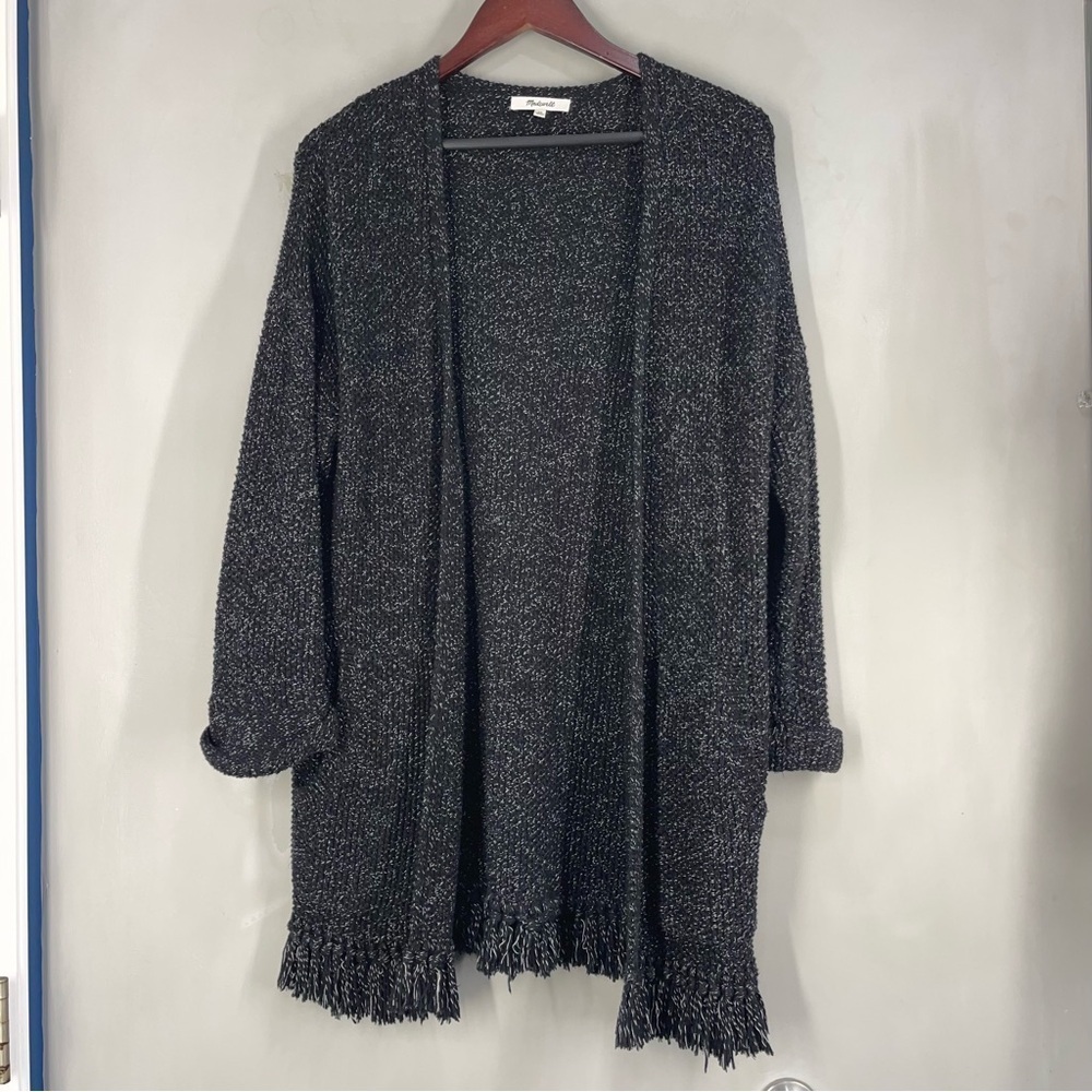 Madewell Memento Fringe Cardigan Women Size XS